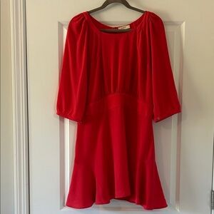 ba&sh Vibrant Orange Red Garment